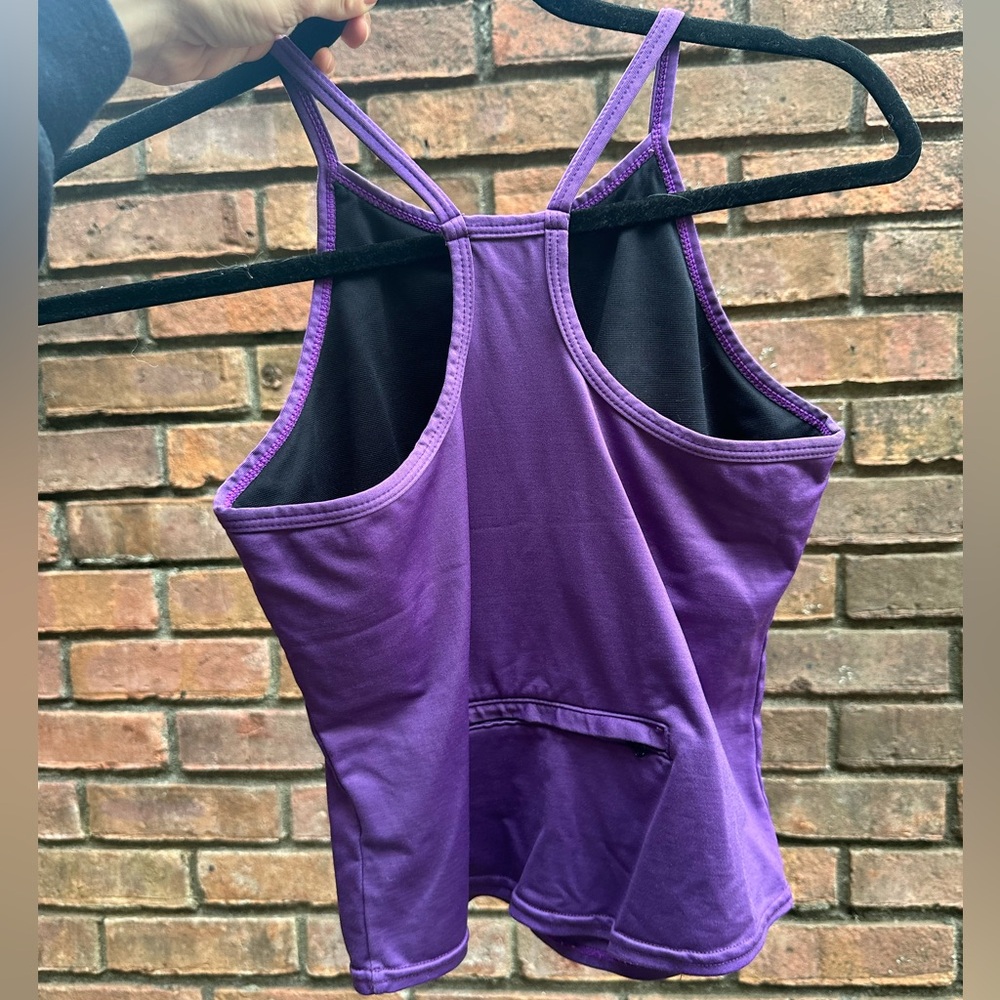 Purple Vintage Athletic Tank